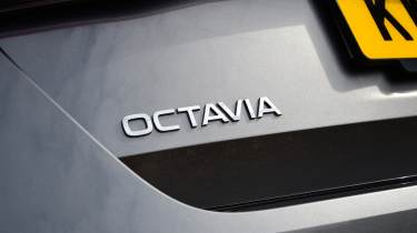 Skoda Octavia model name badge