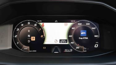 Cupra Formentor facelift UK instruments