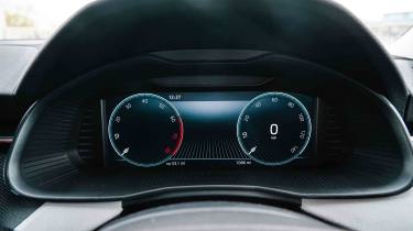 Skoda Scala UK digital dials