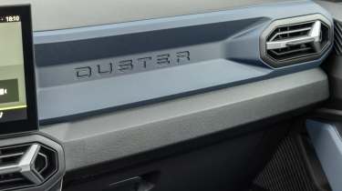 Dacia Duster SUV dashboard