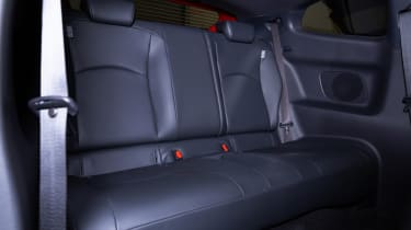 Toyota GR Yaris hatchback rear seats