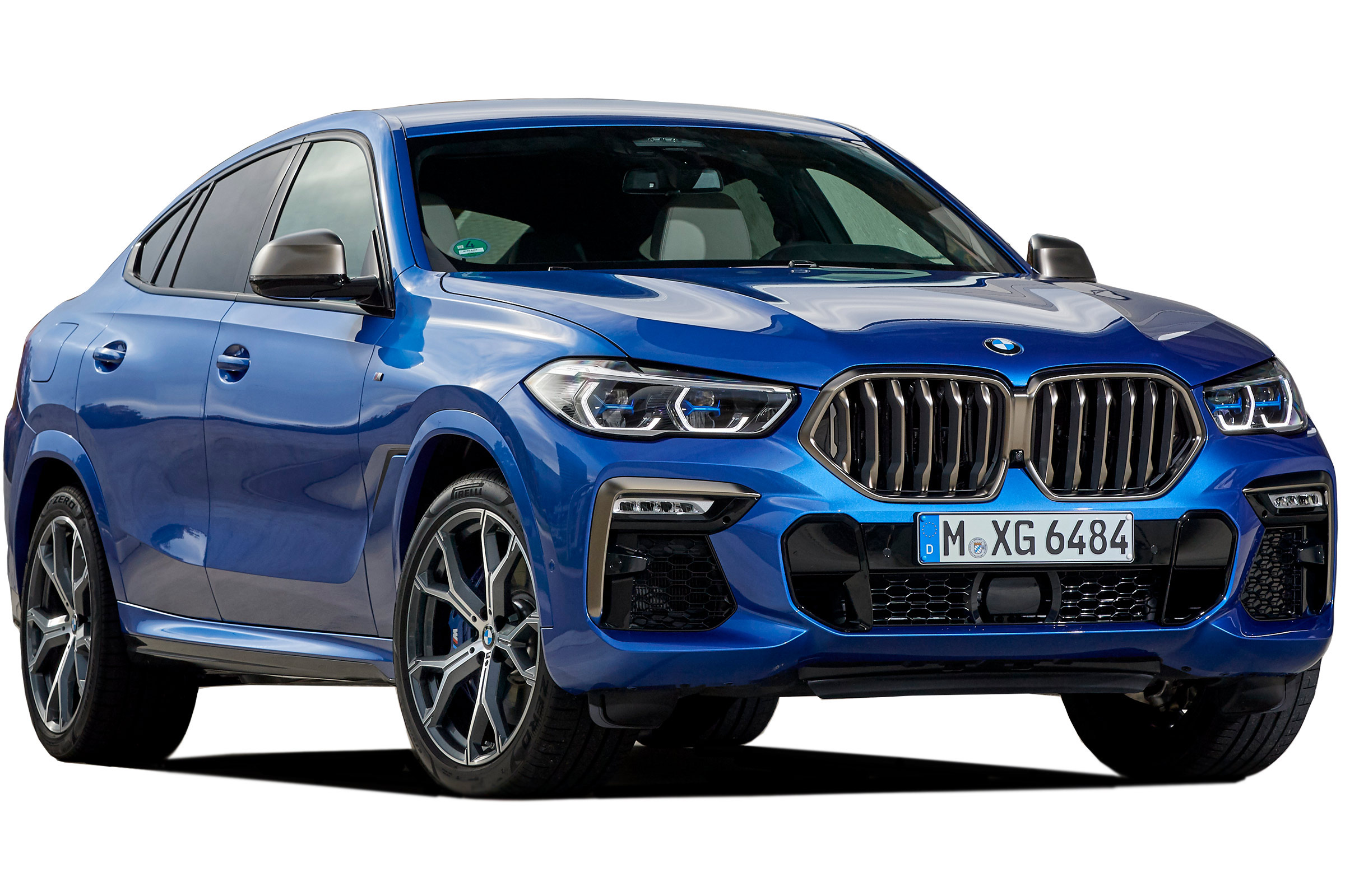 BMW x6 2021 Blue