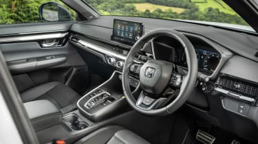 Honda CR-V SUV steering wheel