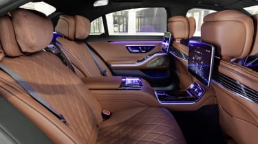 2020 Mercedes S-Class - rear seats