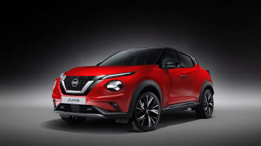 New Nissan Juke in red