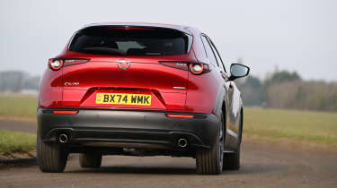 Mazda CX-30 rear cornering