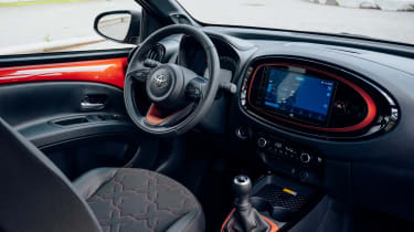Toyota Aygo X steering wheel