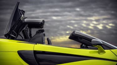 McLaren 600LT Spider convertible door