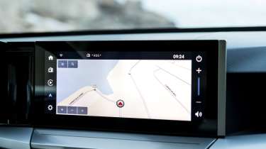 Vauxhall Frontera infotainment map