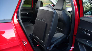 Peugeot 5008 SUV rear seat access