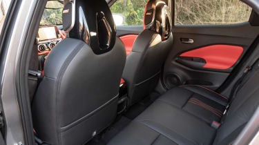 Nissan Juke SUV rear seats