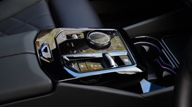 BMW 5 Series interior closeup