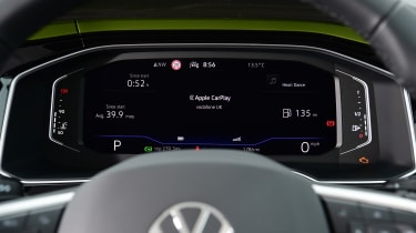 Volkswagen Taigo digital gauge cluster