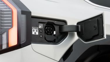 Kia EV9 Air charging port