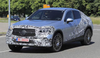 New Mercedes GLC Coupe Spied
