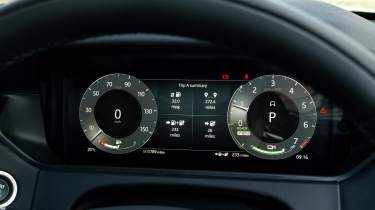 Range Rover Velar driver&#039;s display