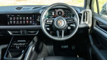 Porsche Cayenne SUV interior