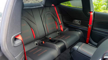 Mercedes-AMG CLE 53 UK drive rear seats