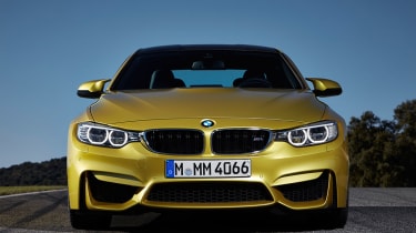 BMW M4 coupe 2014 front static