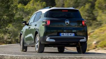 Citroen C3 Aircross rear cornering