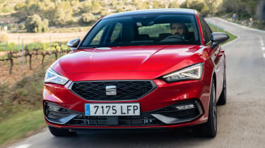 2020 SEAT Leon - front 3/4 view