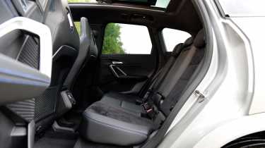 BMW iX1 rear seats