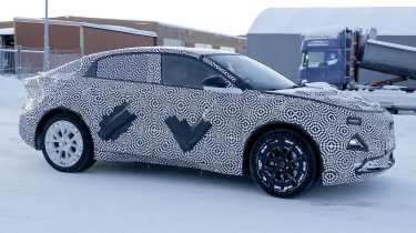 Alpine A390 spy shot profile