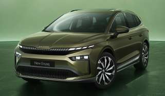 2025 Skoda Enyaq SUV front quarter