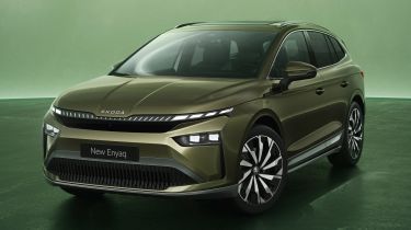 2025 Skoda Enyaq SUV front quarter