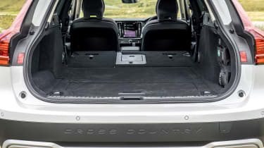 Volvo V90 Cross Country boot seats folded
