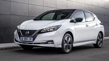 2021 Nissan Leaf10 - 10th Anniversary special edition - front 3/4 view