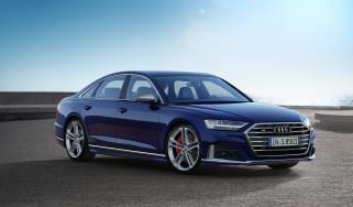 2019 Audi S8 static 3/4 front