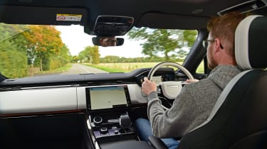 2022 Range Rover Sport - interior driving