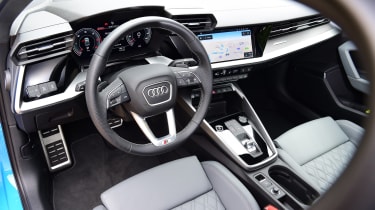 Audi A3 saloon steering wheel