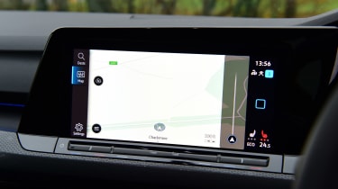 Volkswagen Golf GTE hatchback navigation