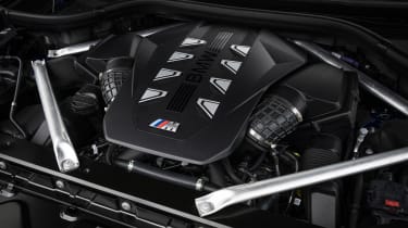 BMW X7 SUV engine bay
