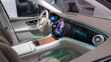 Mercedes EQE SUV - interior 2