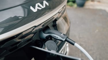 Kia Niro EV charging cable