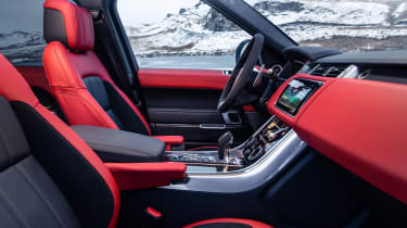 Range Rover Sport HST special edition side view interior