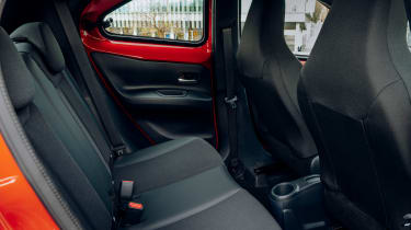 Toyota Aygo X rear seats