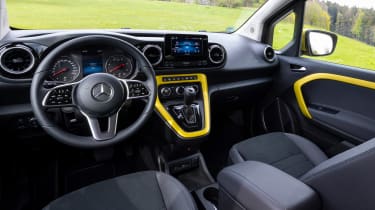 Mercedes T-Class MPV interior