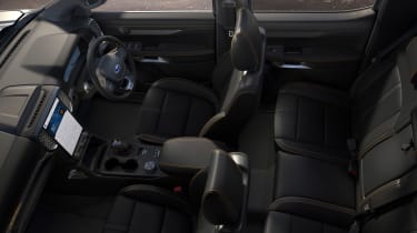 2022 Ford Ranger interior top view