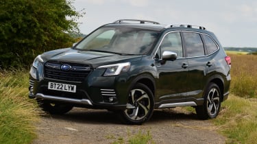 Subaru Forester SUV front 3/4 static