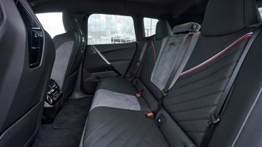 BMW iX M70 back seats