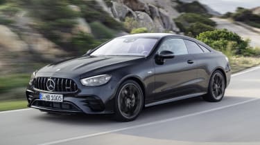 Mercedes-AMG E 53 Coupe driving