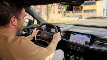 Audi Q4 e-tron interior staff