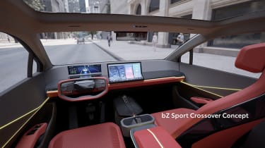 Toyota Sport Crossover Concept interior