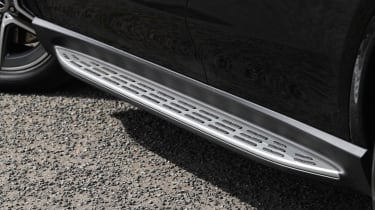 Mercedes GLE SUV running boards