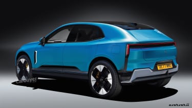 Polestar 7 render rear quarter