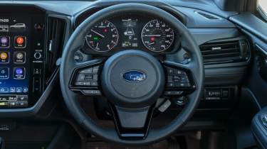 Subaru Forester UK steering wheel